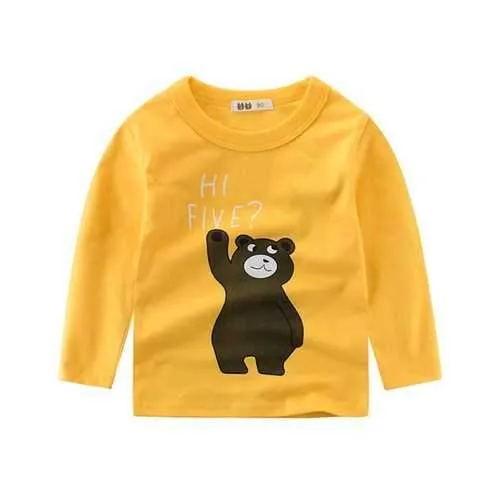 Bear Boys Long Sleeve Tops