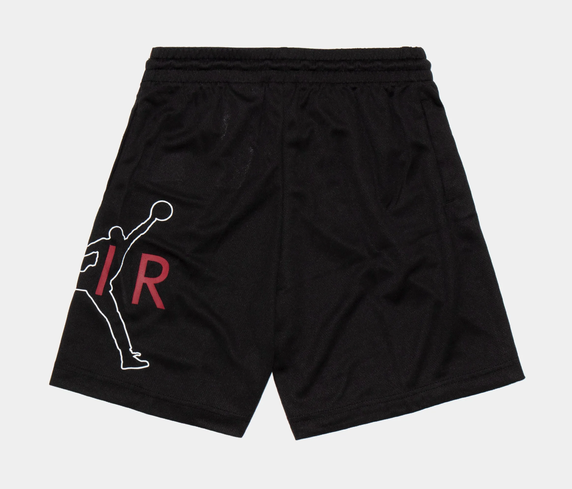 Big Logo Mesh Shorts Grade School Short (Black)