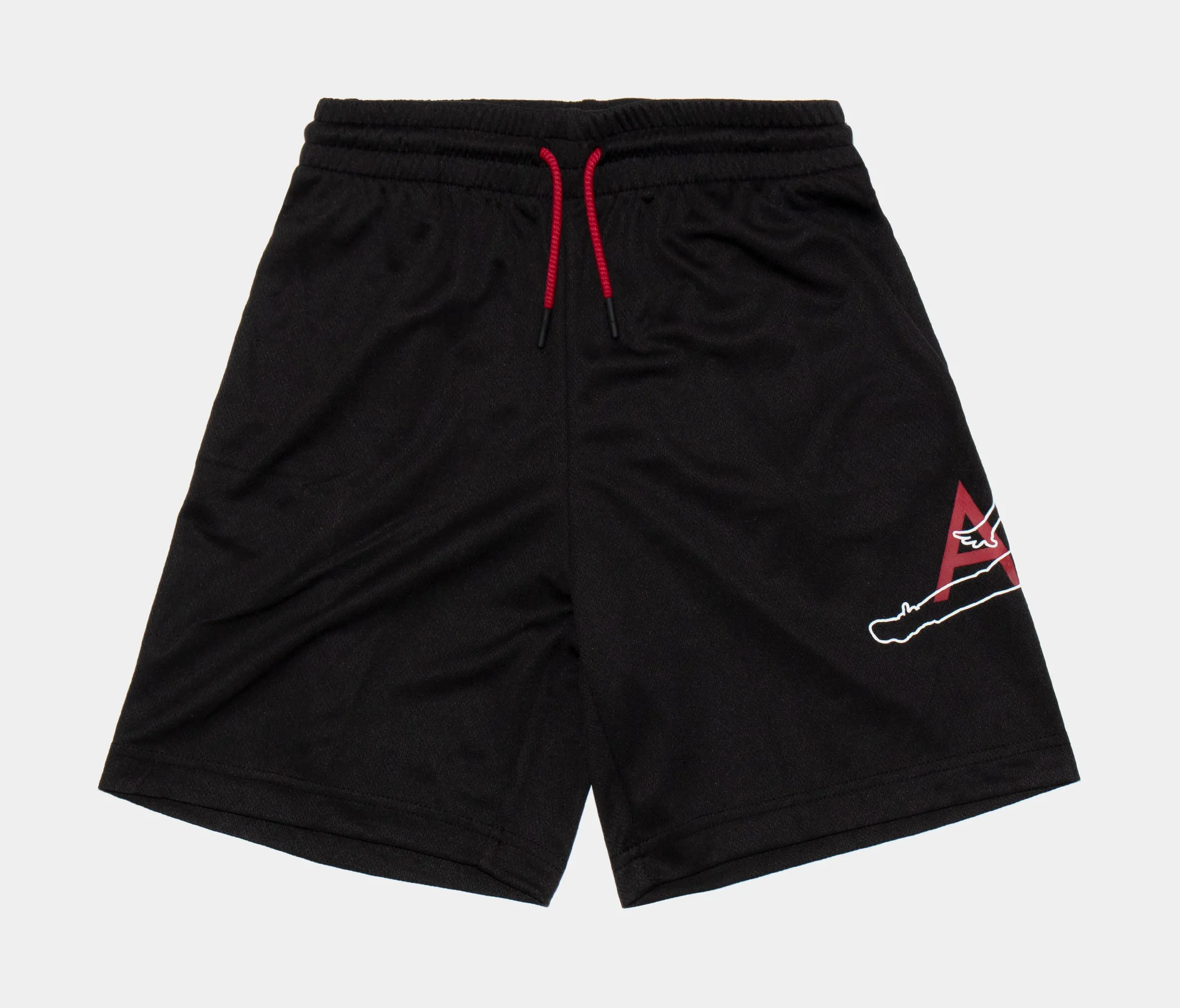 Big Logo Mesh Shorts Grade School Short (Black)