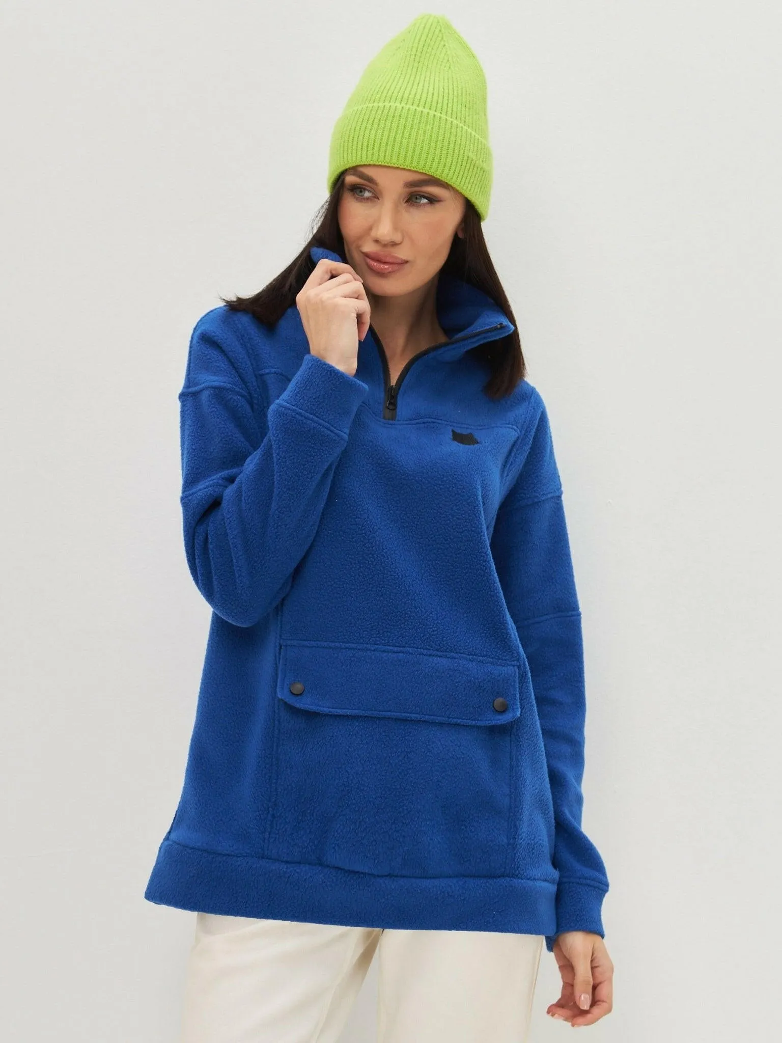 Blue Fleece sweatshirt CATFLEES