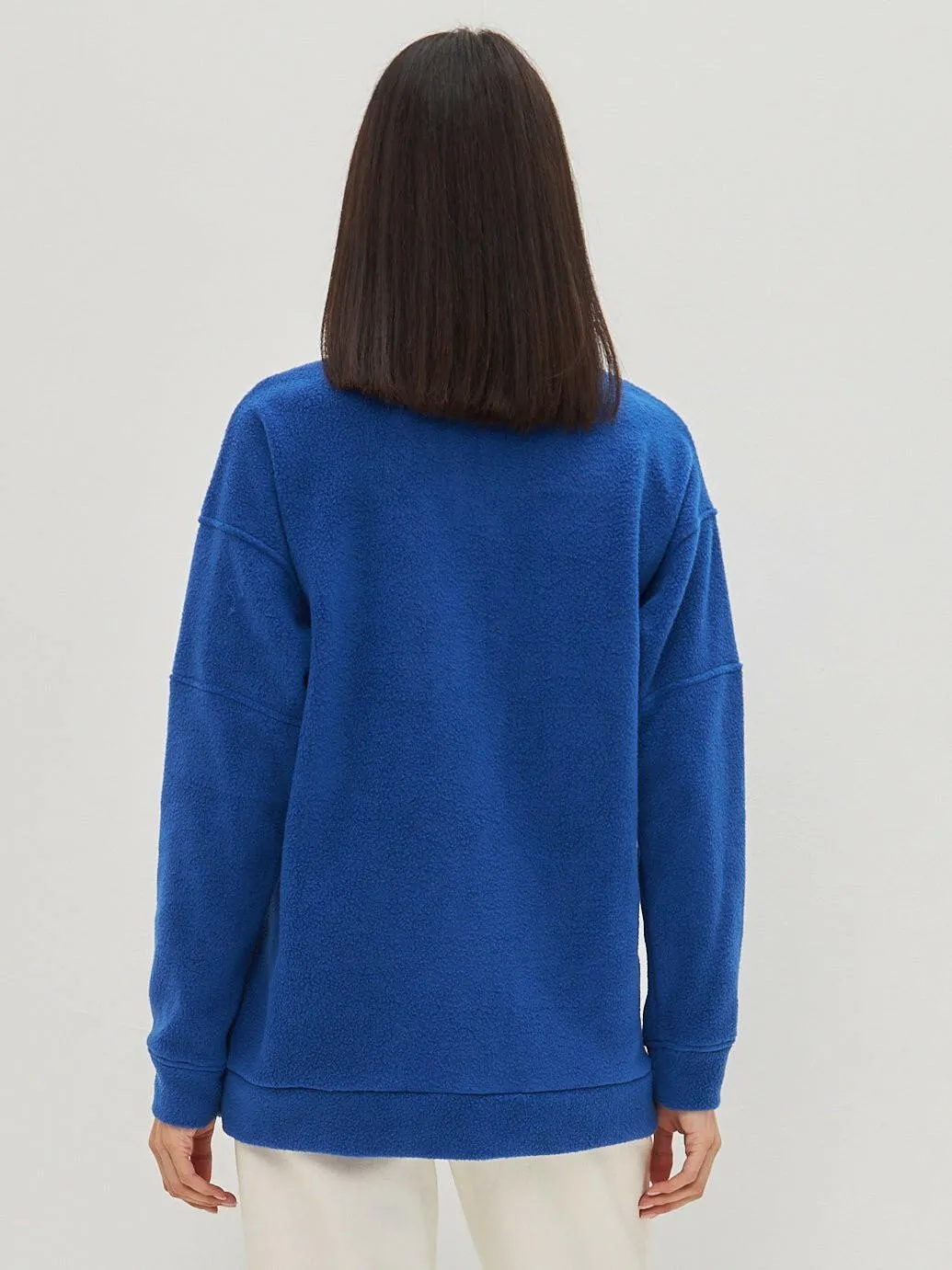 Blue Fleece sweatshirt CATFLEES