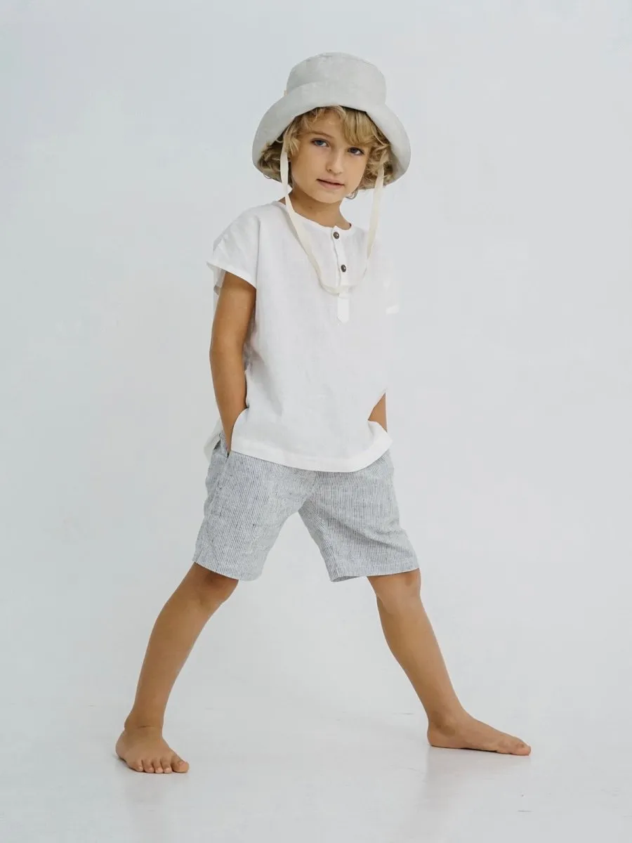 Boys hemp shorts in Gray