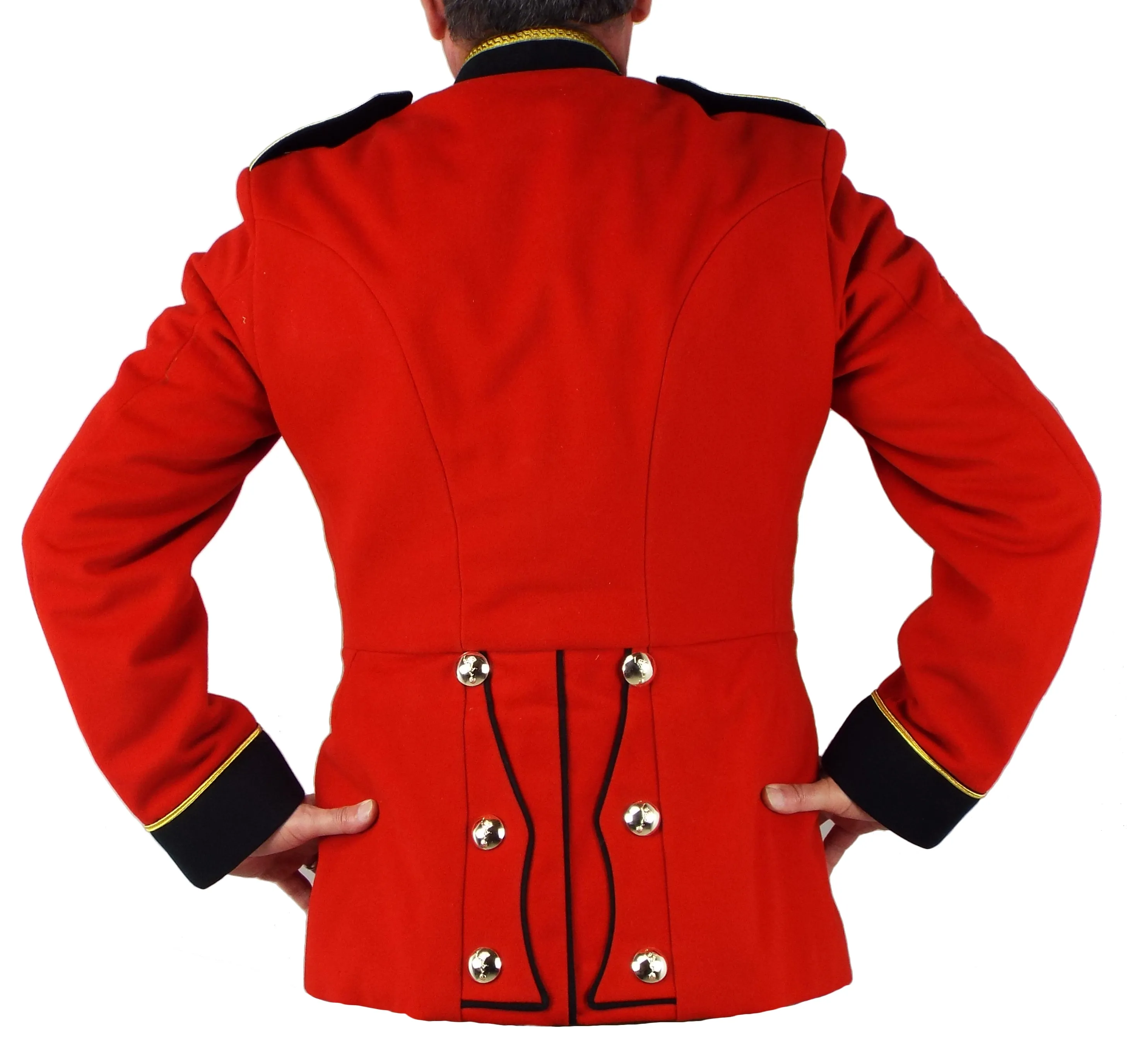 British Guards Red Ceremonial Military Jacket - Bandsmen Tunic