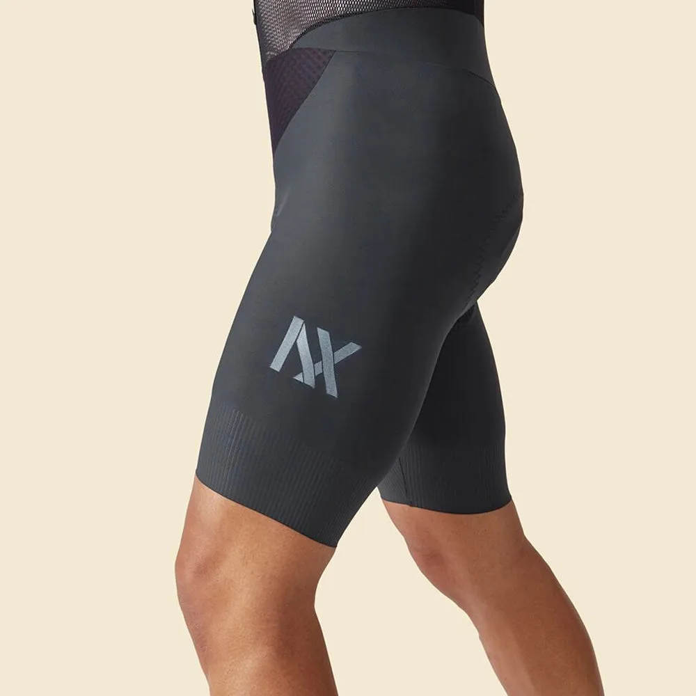 CAFE DU CYCLISTE  Mathilde Audax Bib Shorts - Anthracite