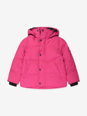 Canada Goose Girls Snowy Owl Parka in Pink