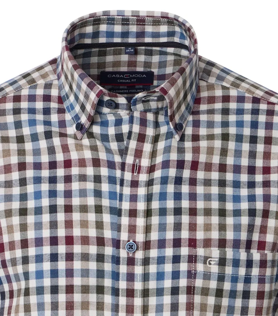 Casa Moda - Casual Fit, Organic Cotton Gingham