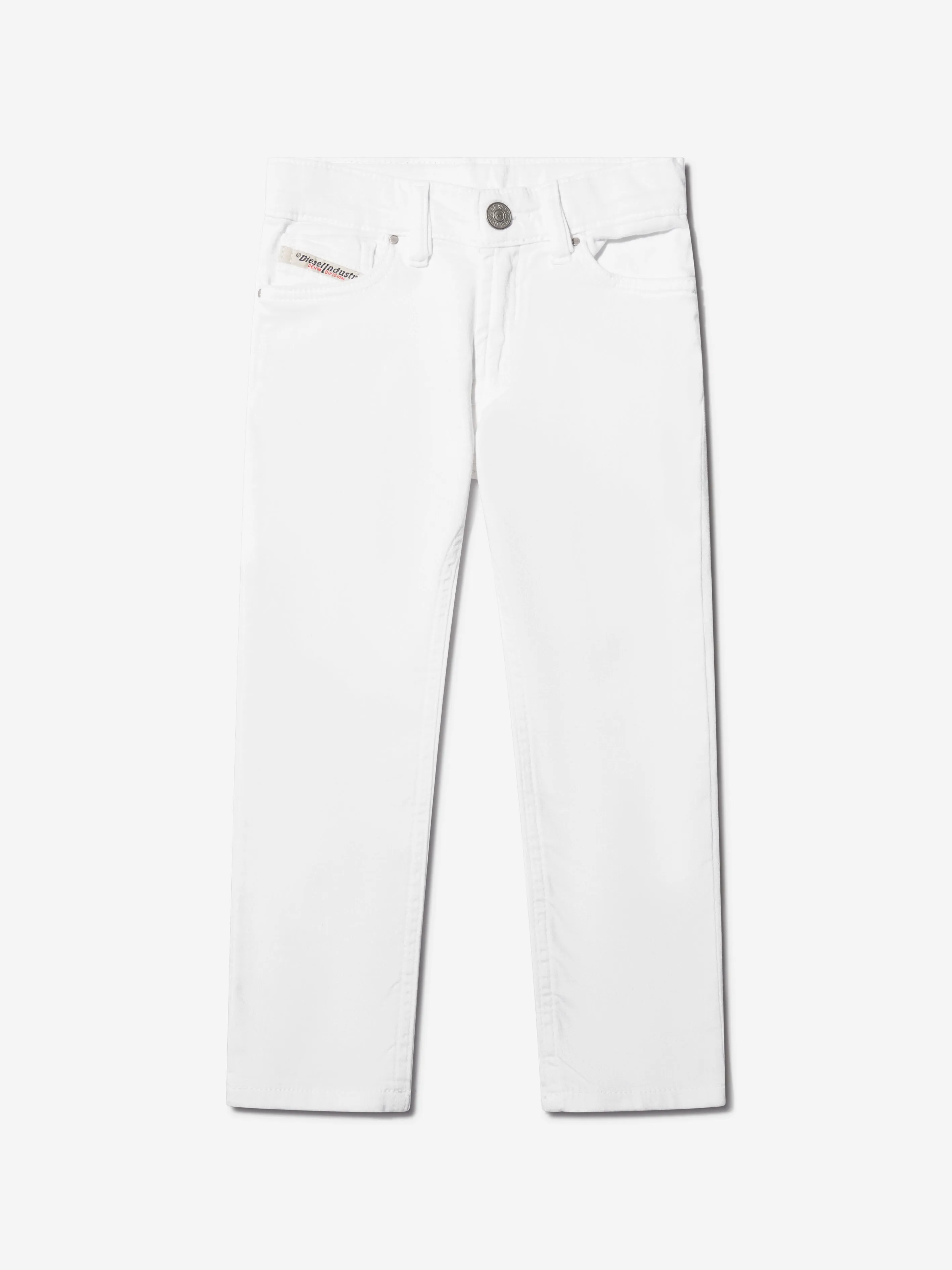 Diesel Boys 5 Pocket Jeans in White