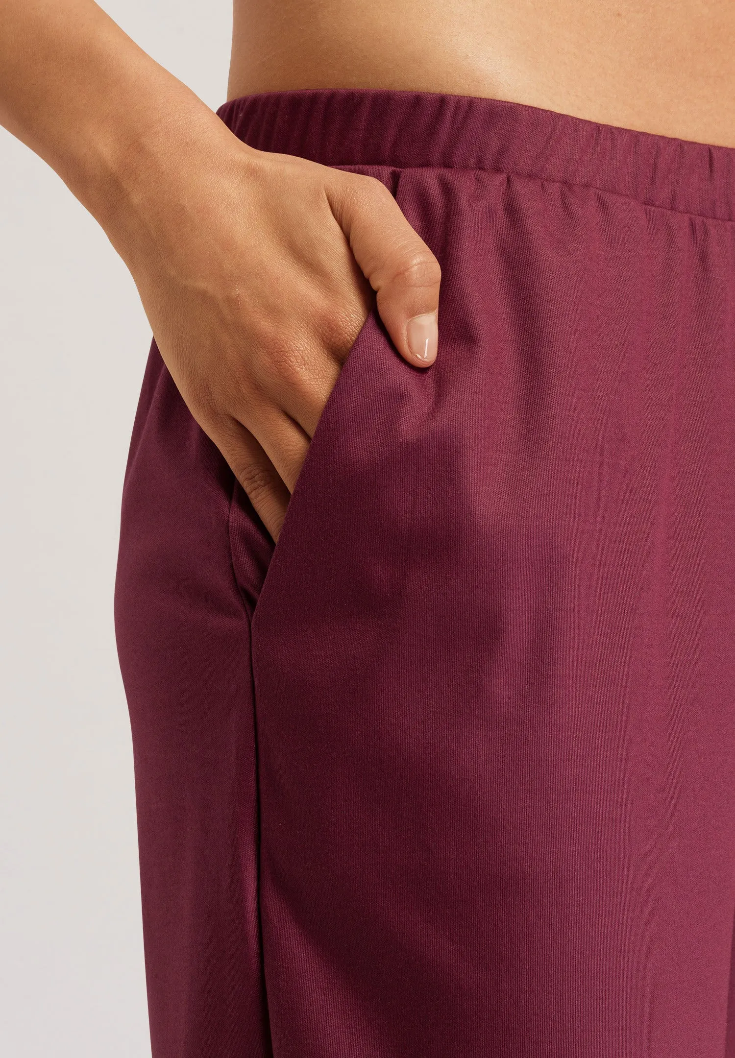 Eleni Pants | Ruby Wine 74986-2423