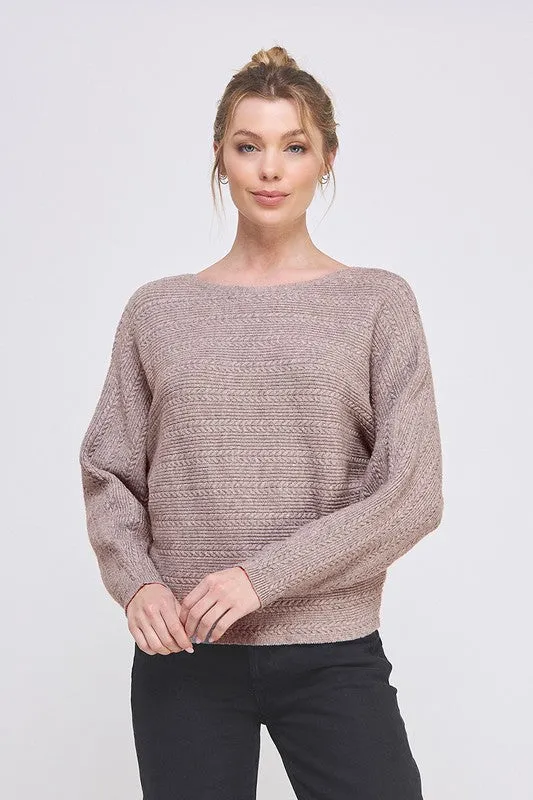 Fine Gauge Dolman Sweater