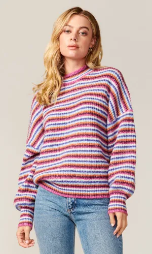 Greece Striped Cozy Sweater - FINAL SALE