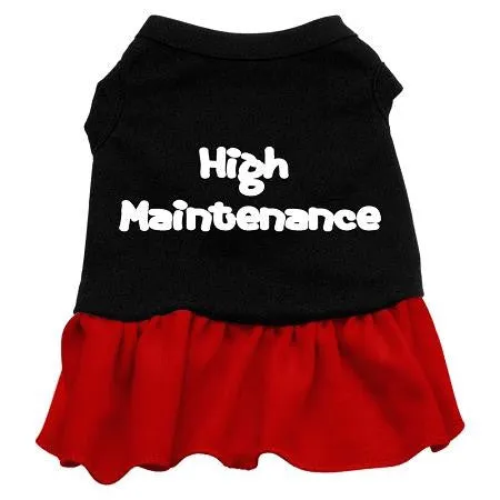 High Maintenance Dresses Black with Red Sm (10)