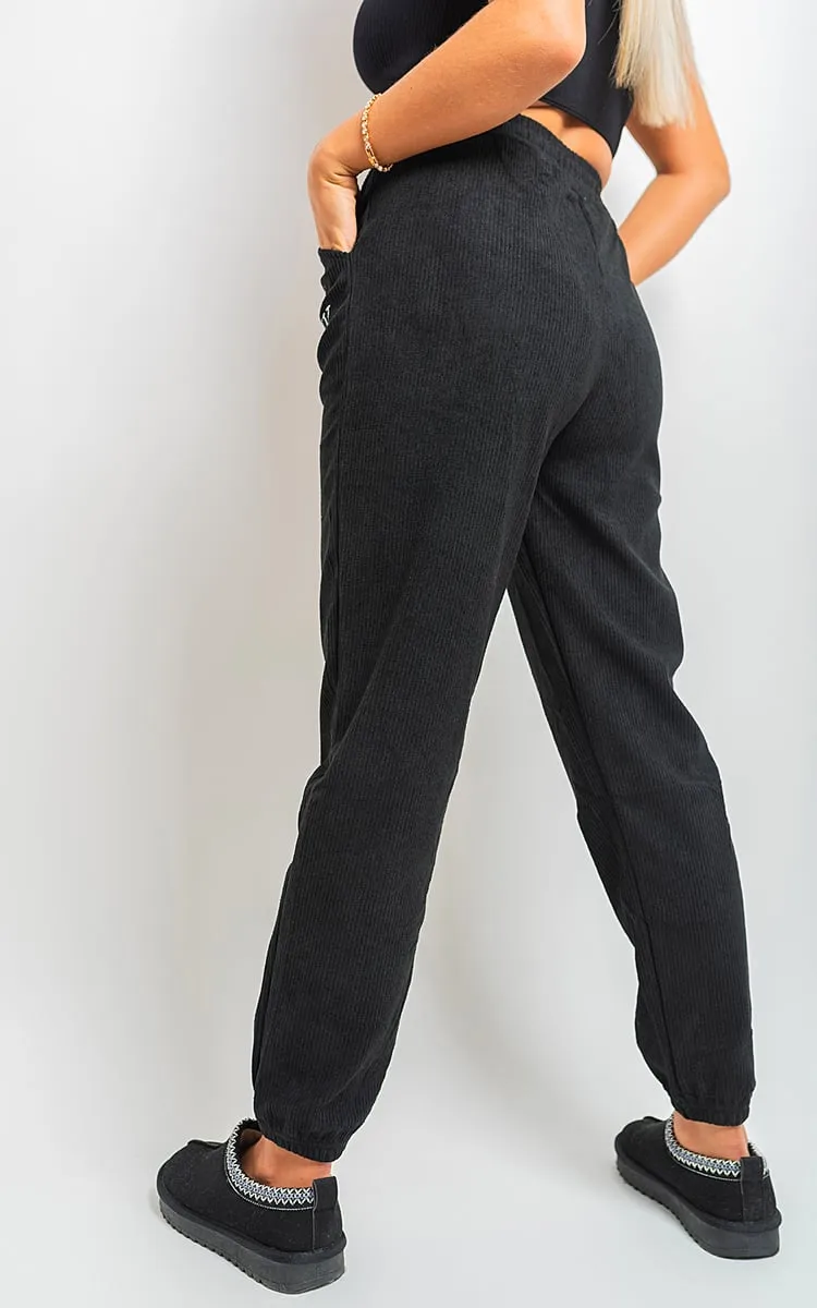 High Waisted Drawstring Trouser With Pockets