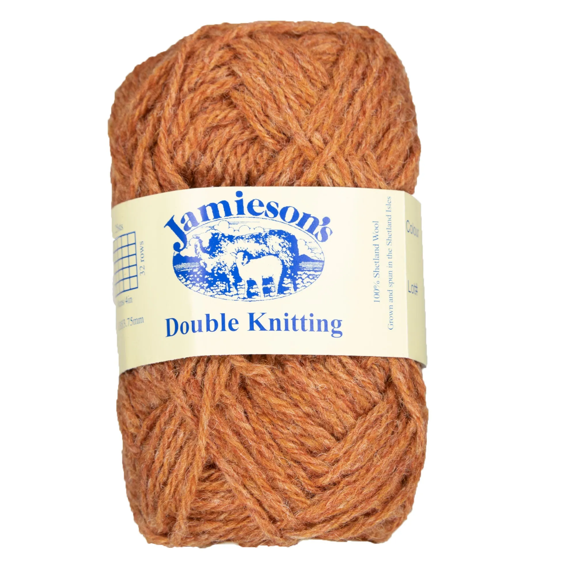 Jamieson's of Shetland Double Knitting Yarn - 1200 Nutmeg