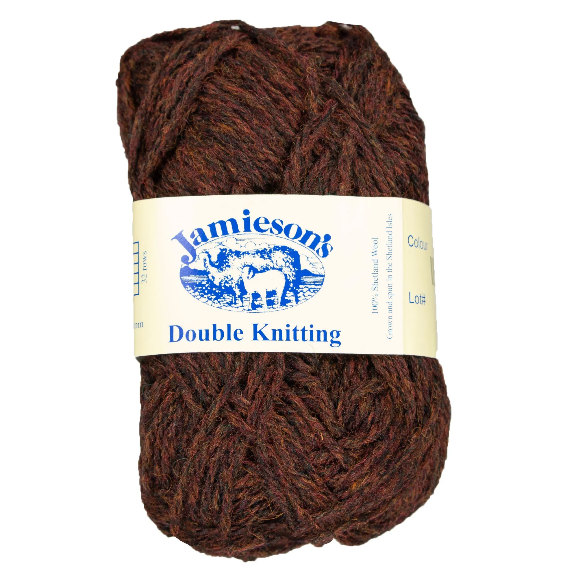 Jamieson's of Shetland Double Knitting Yarn - 242 Ruby