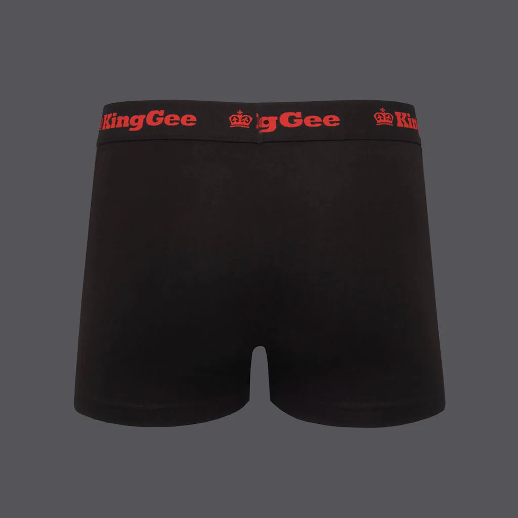 King Gee Men's Cotton Trunks - 3 Pack (K09023)