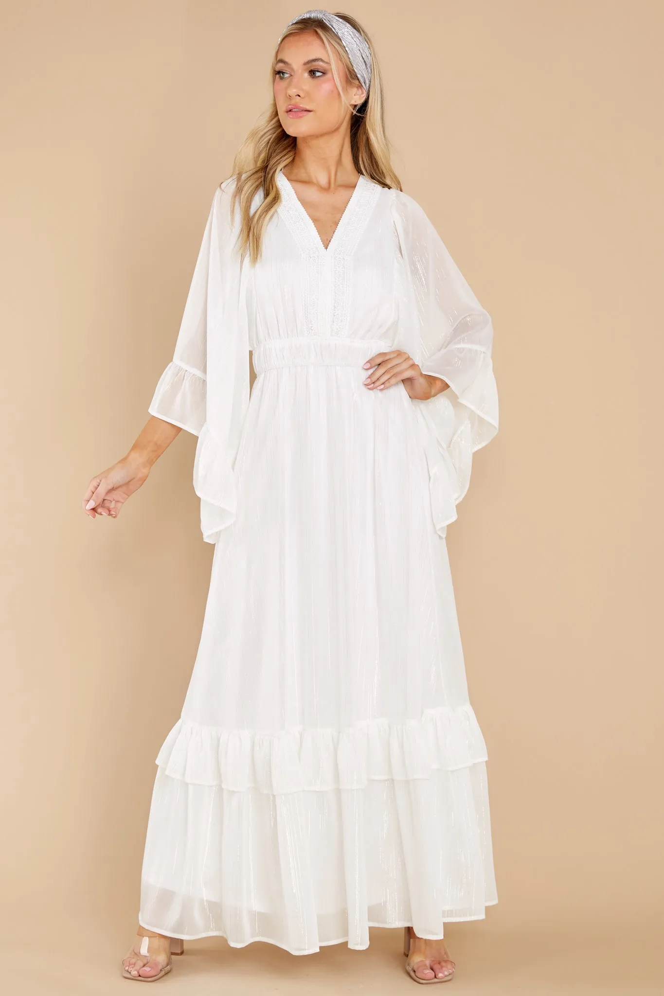 Let Me Show You White Maxi Dress