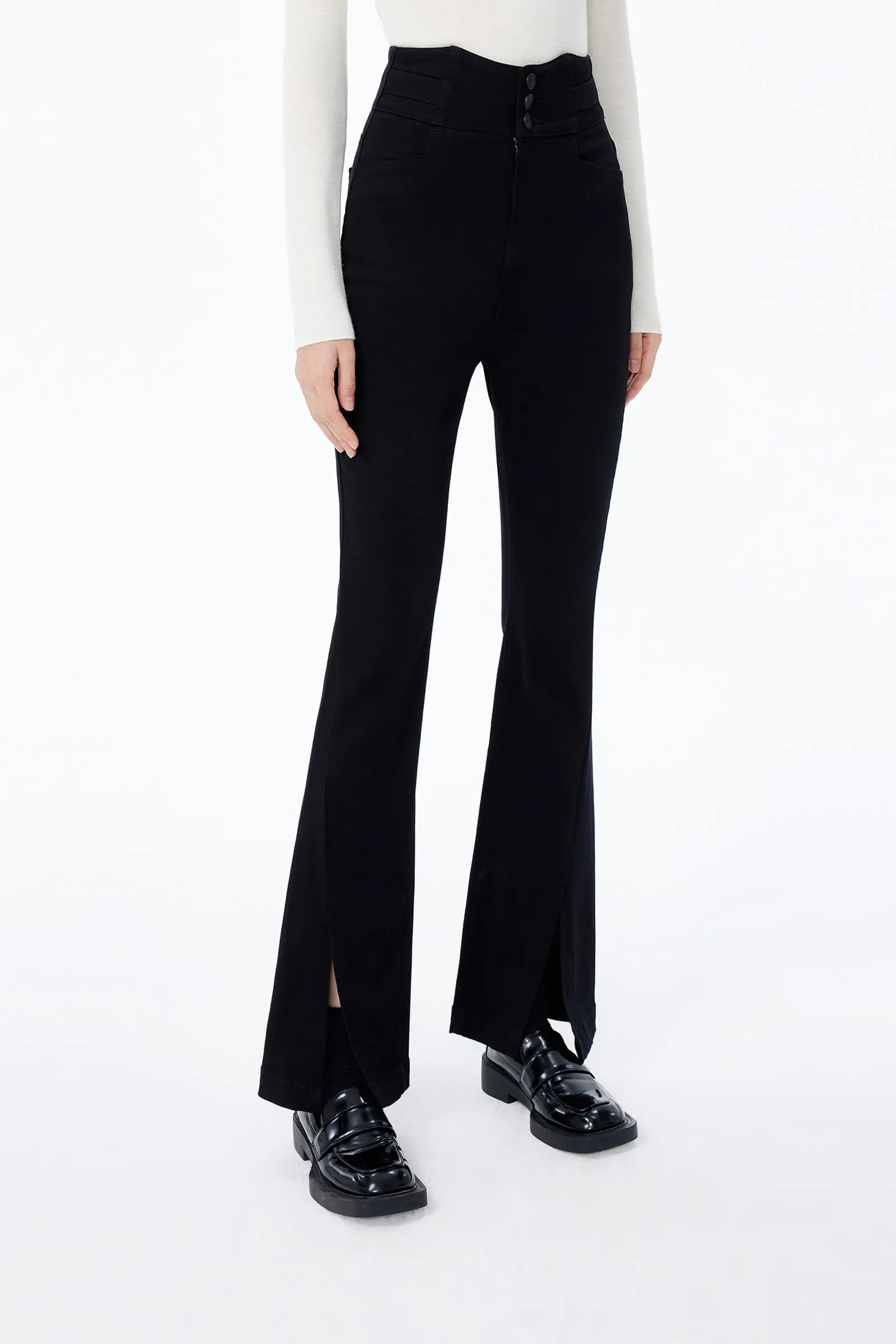 LILY High-Stretch Flared Jeans