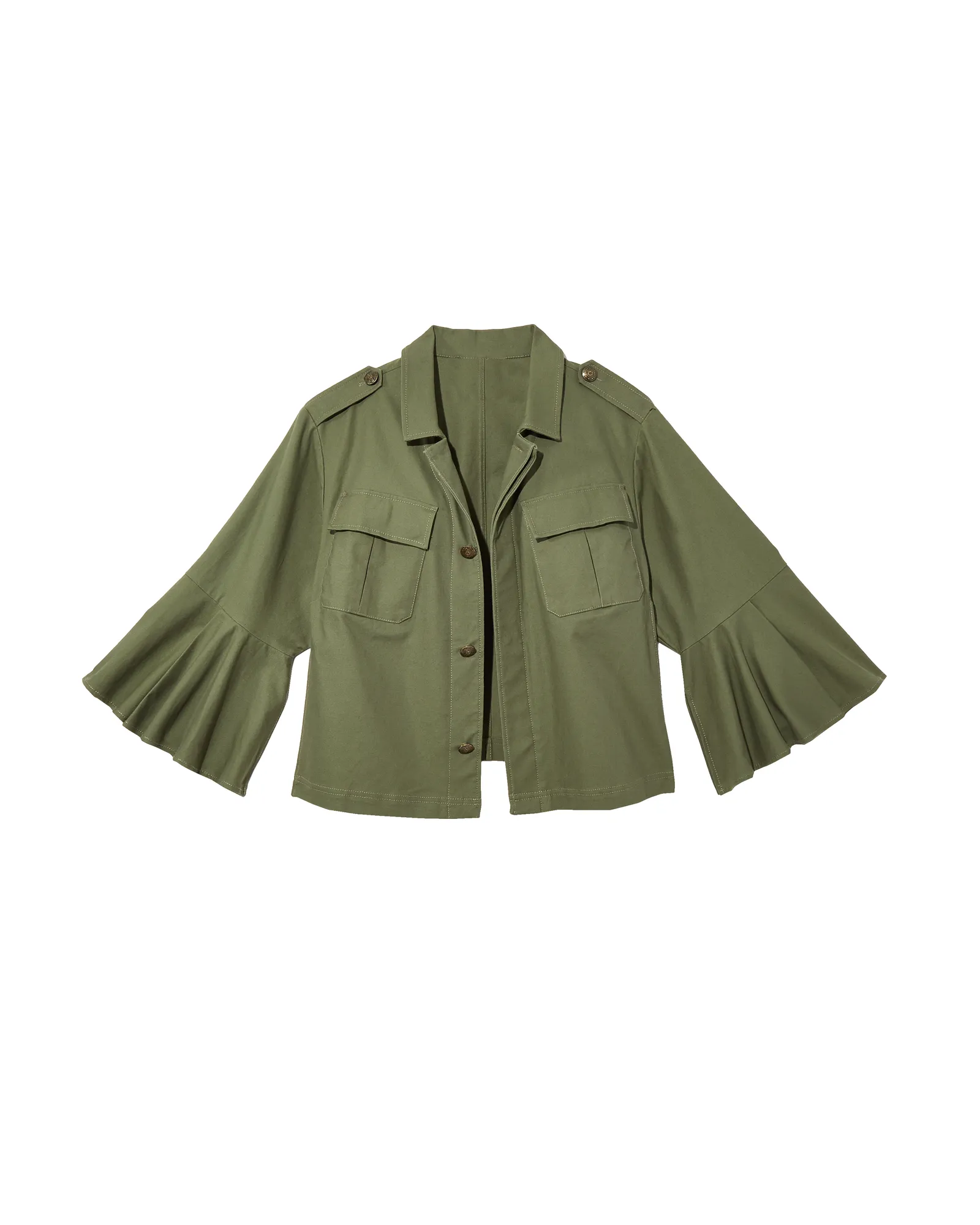 Melody Utility Jacket | Olive Green