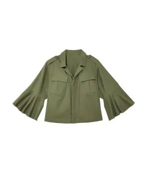 Melody Utility Jacket | Olive Green