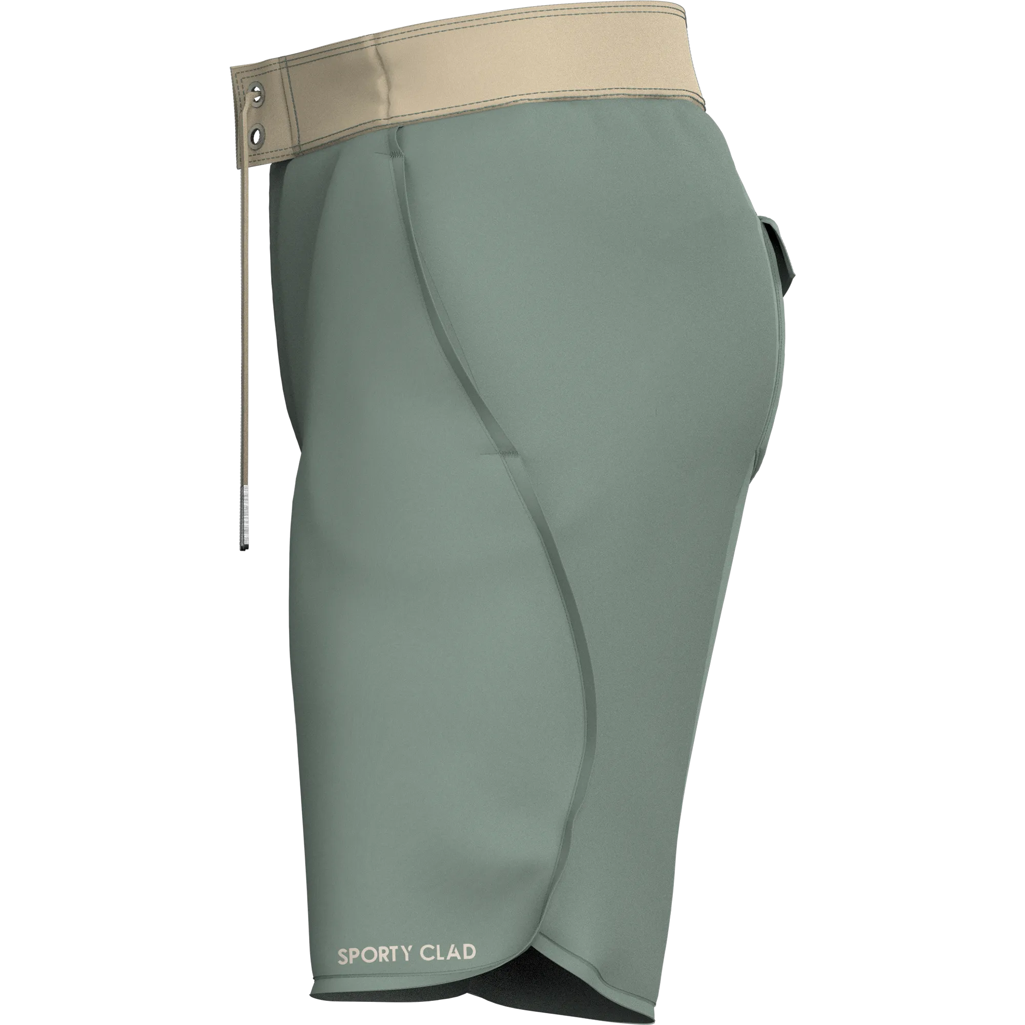 Men's Green Board Shorts