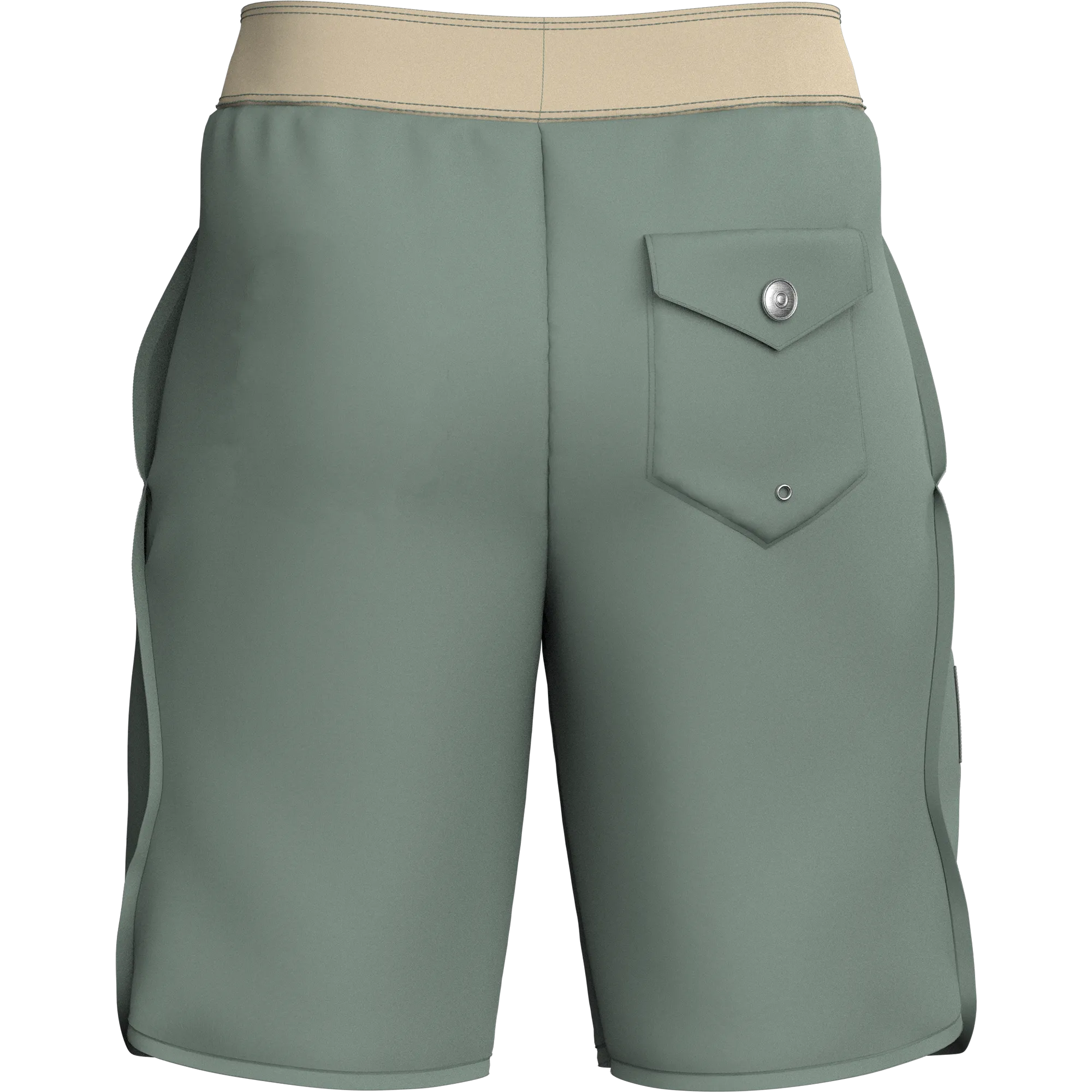 Men's Green Board Shorts