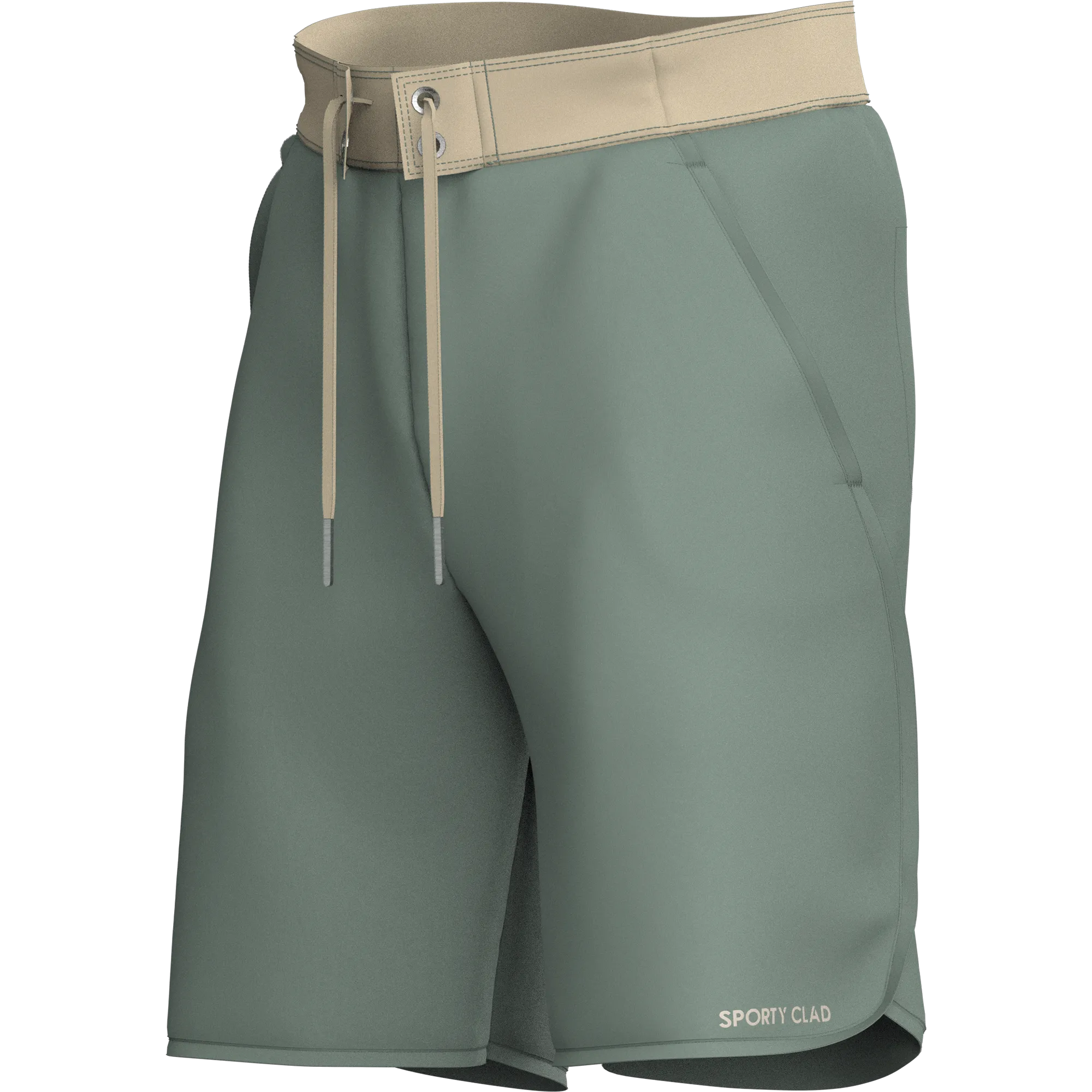 Men's Green Board Shorts