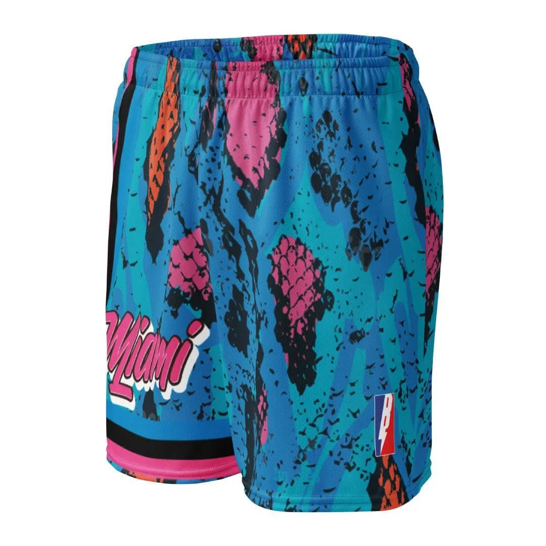 Miami Magic City Basketball Mesh Shorts