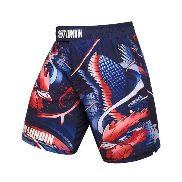 MMA Warrior Printed Breathable Shorts