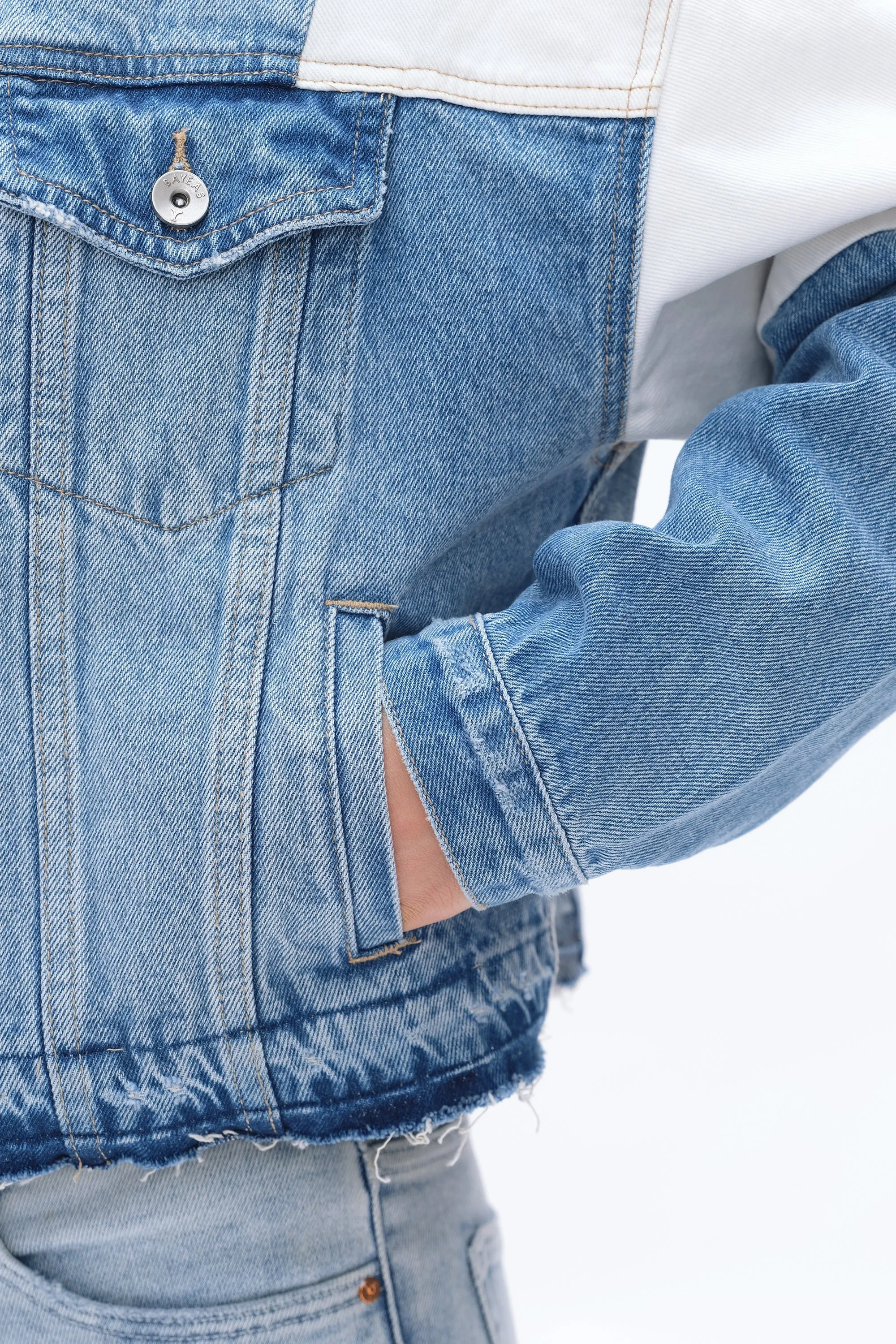 Patch Work Denim Jacket