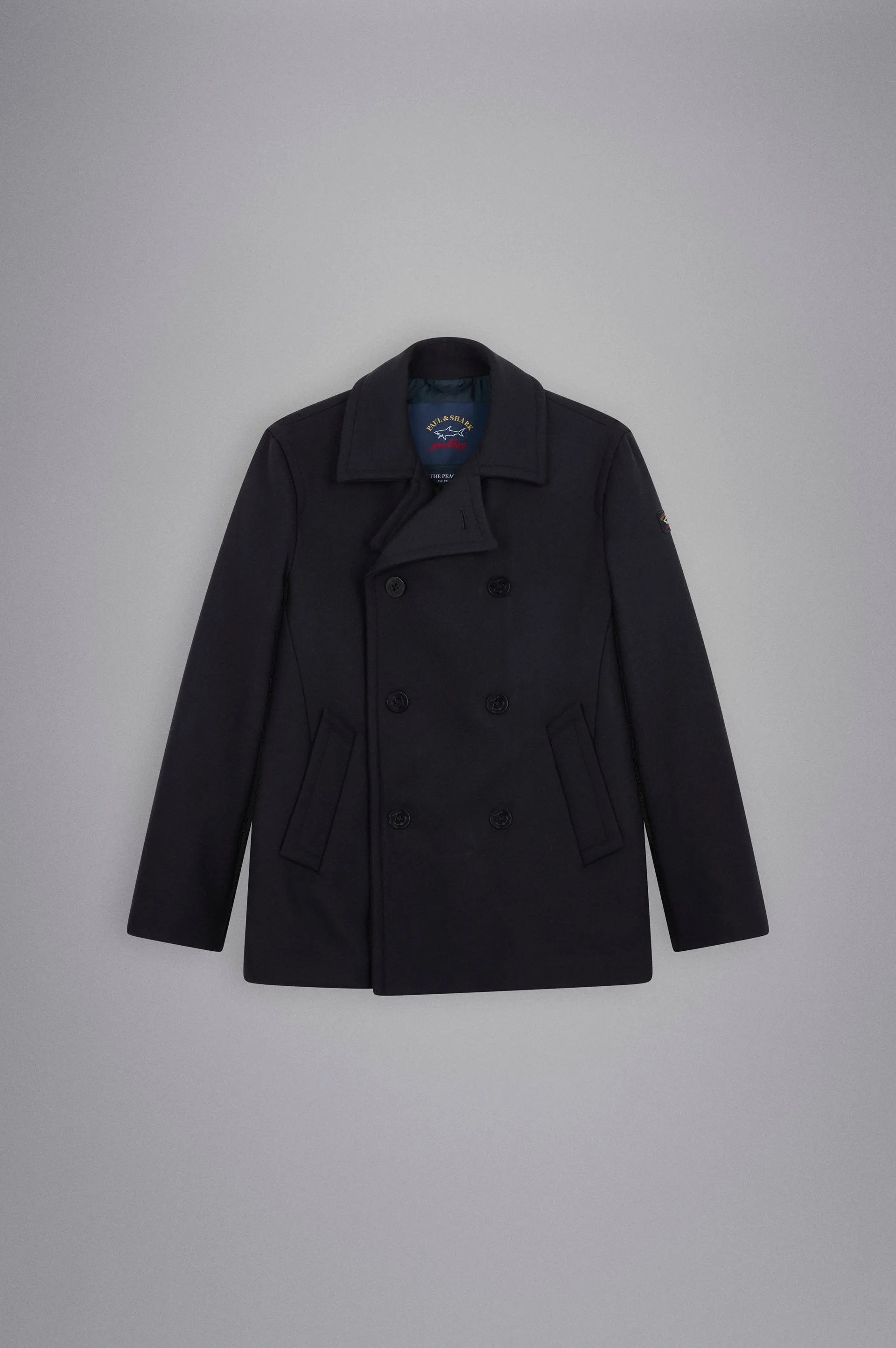 Paul & Shark Wool Peacoat | Navy