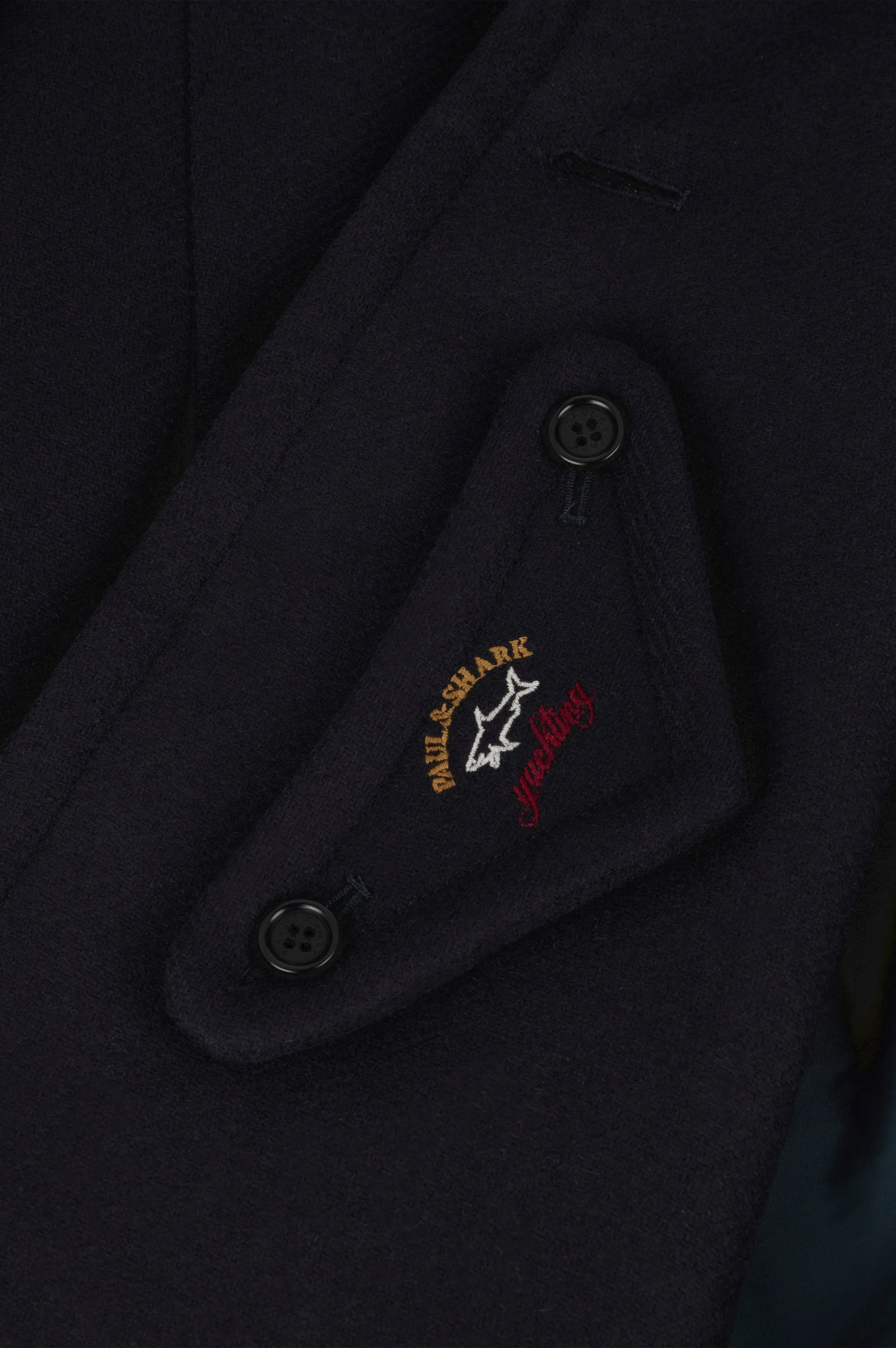 Paul & Shark Wool Peacoat | Navy