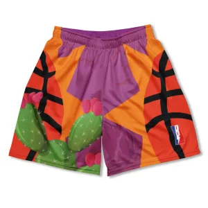 Pheonix Cactus Basketball Mesh Shorts