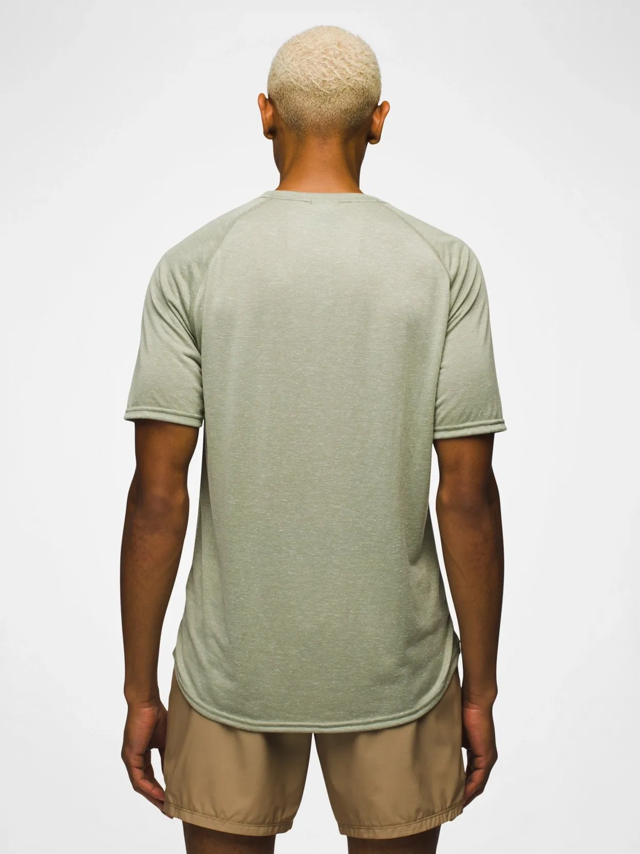 prAna Natural Flow S/S Crew Tee - Juniper Green