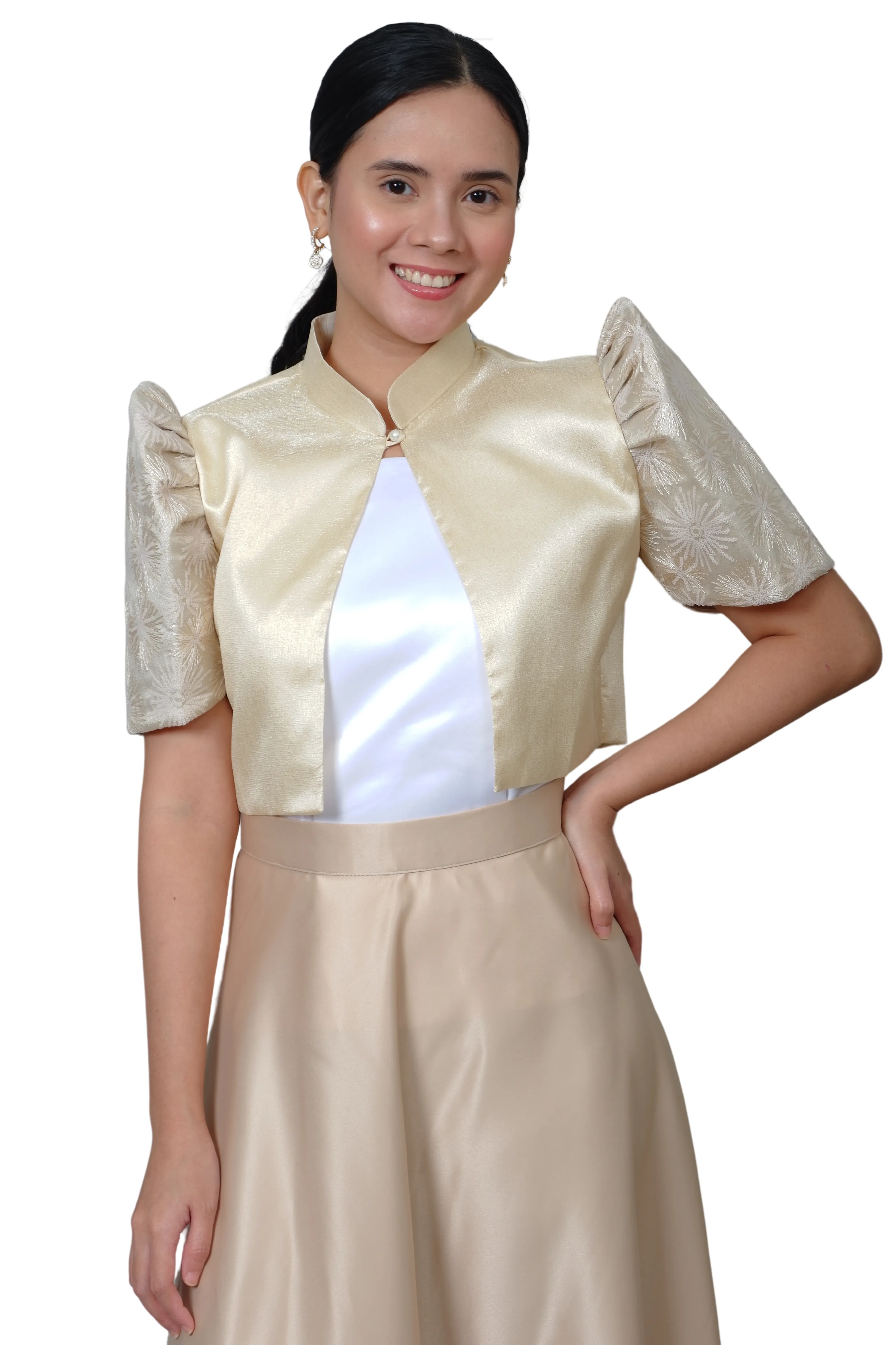 Premium & Elegant Filipiniana Bolero Casandra - JB121