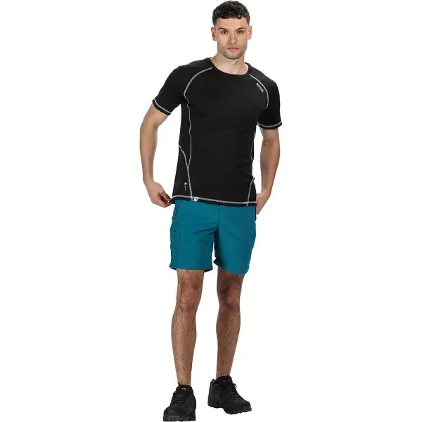 Regatta Mens Shorebay Cargo Breathable Cotton Shorts