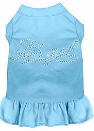 Rhinestone Angel Dress Baby Blue Lg (14)