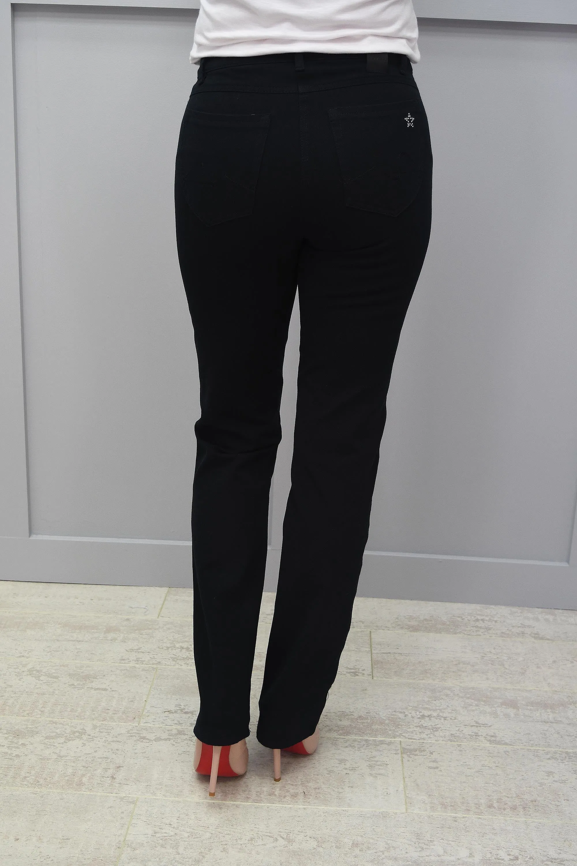 Robell Sonja Black Jeans - 51420 5469 90