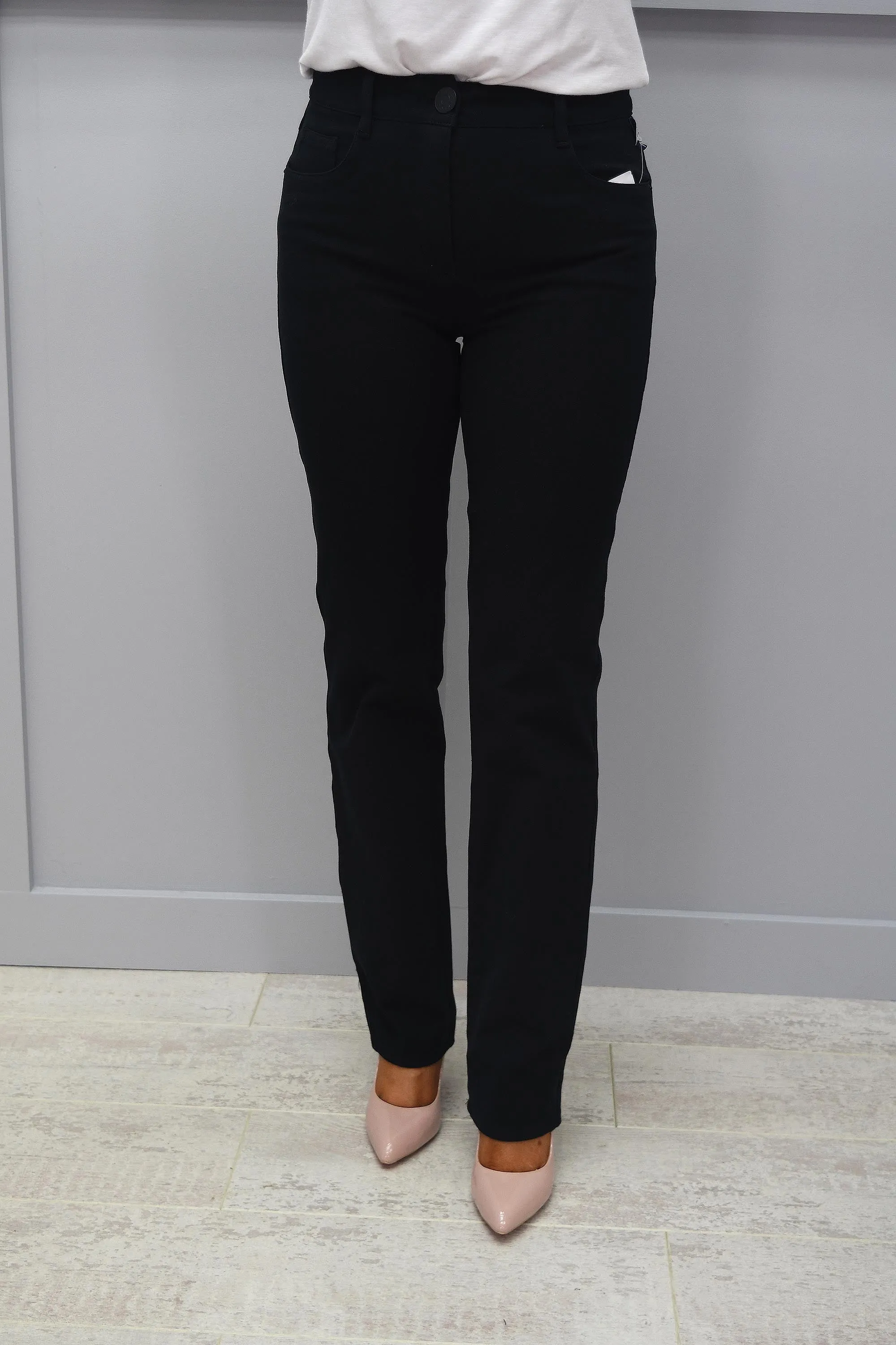 Robell Sonja Black Jeans - 51420 5469 90