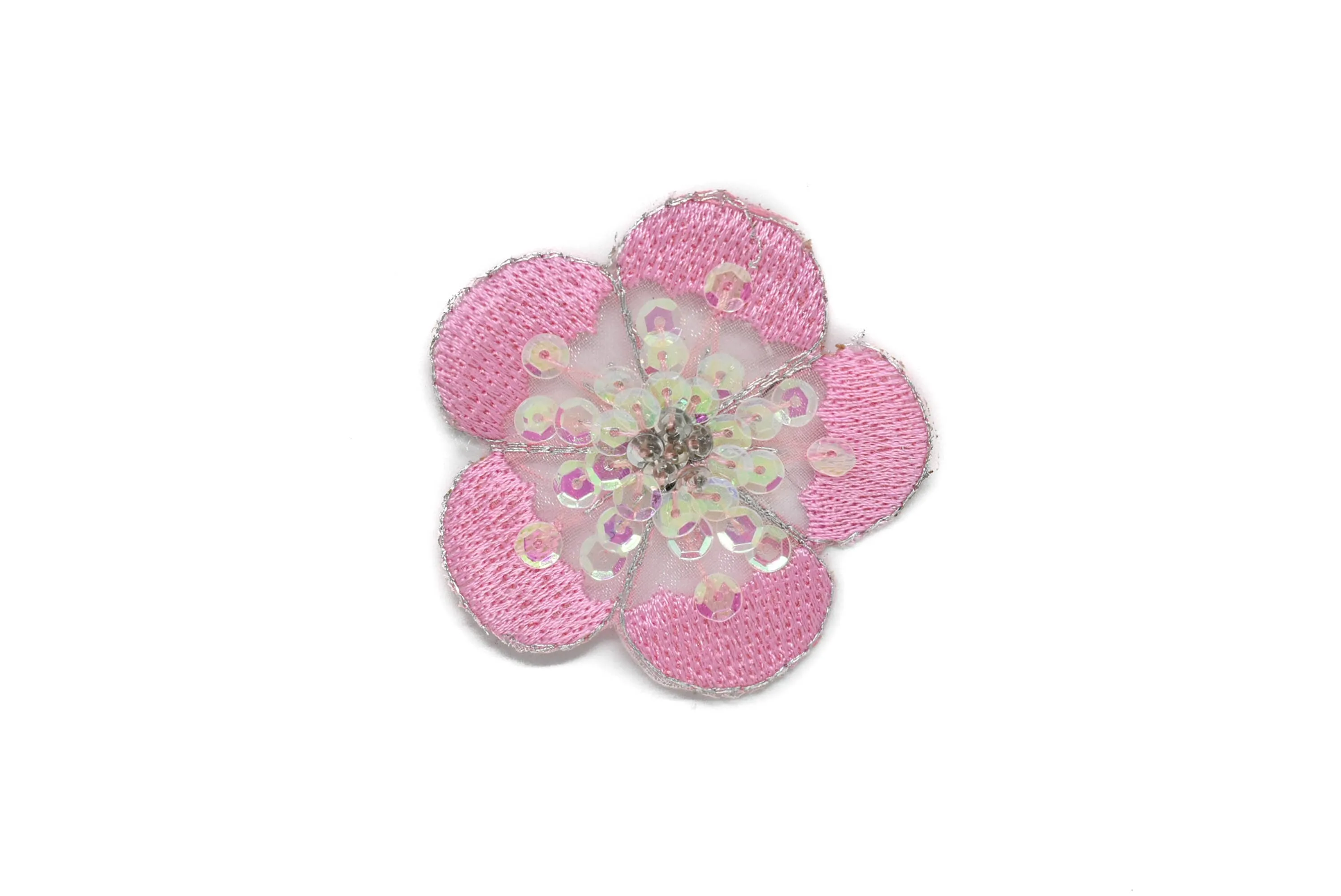 Sequins Flower Piece (10 Colors Available!) 2.38" - 1 Piece