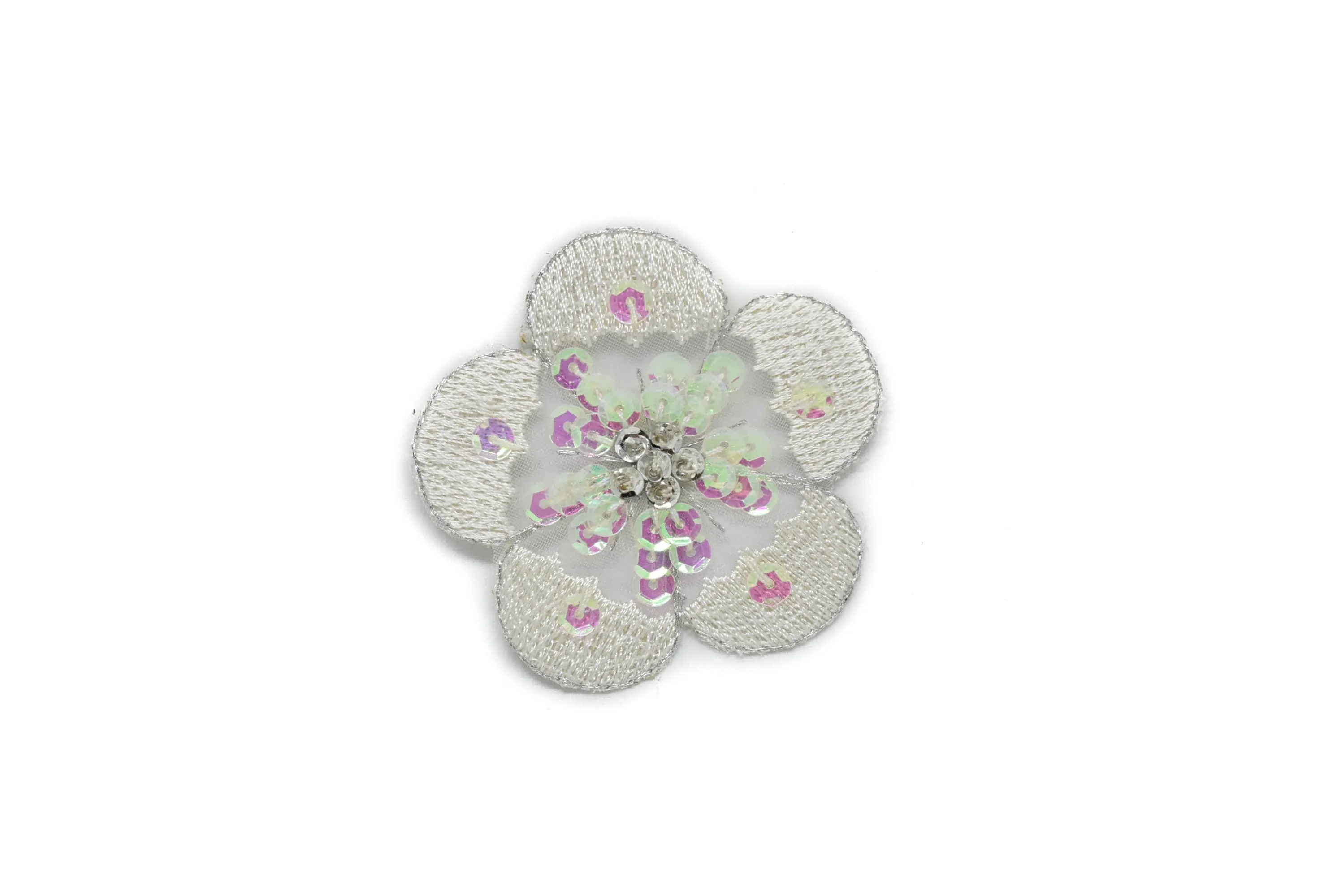 Sequins Flower Piece (10 Colors Available!) 2.38" - 1 Piece