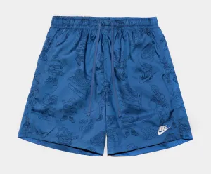 Sole Food Woven Shorts Mens Shorts (Blue)