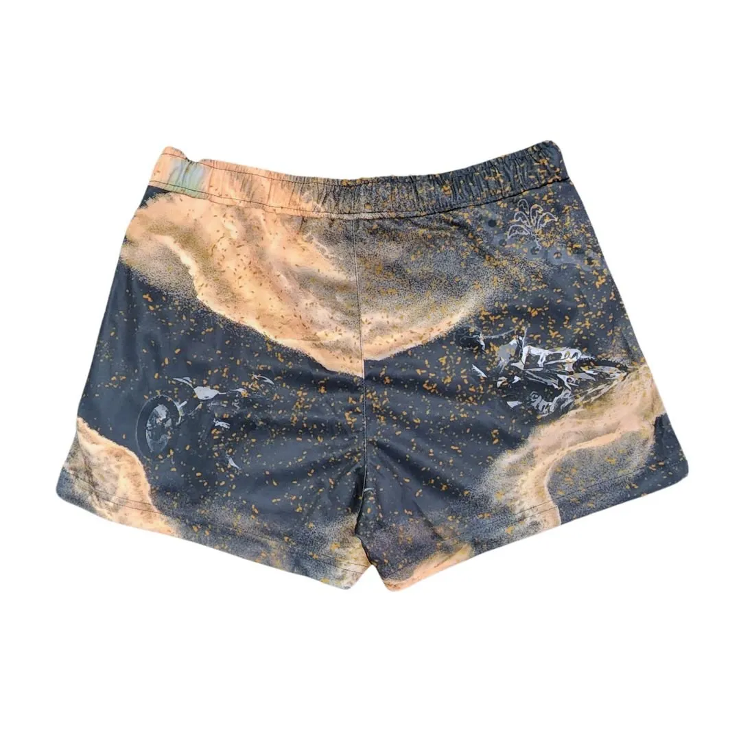 Sun Safe Footy Shorts - Dirt Bikes