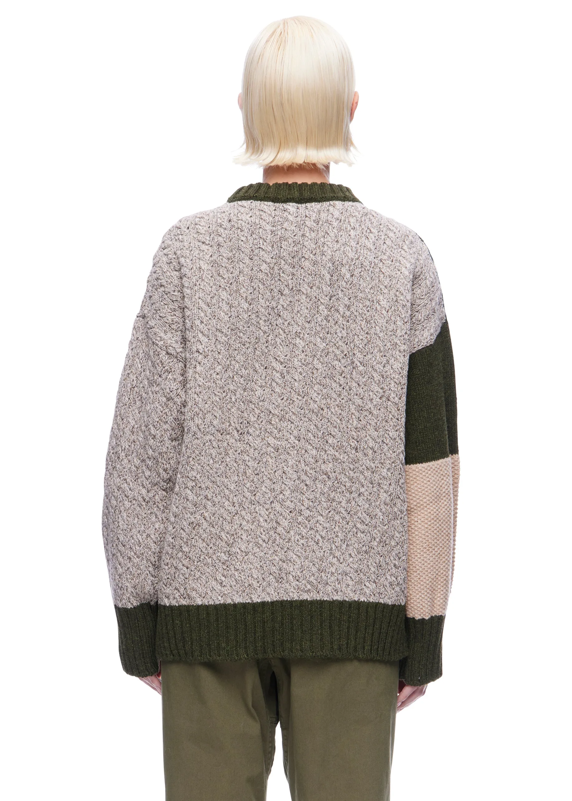 The Knotty Ones Patch Sweater