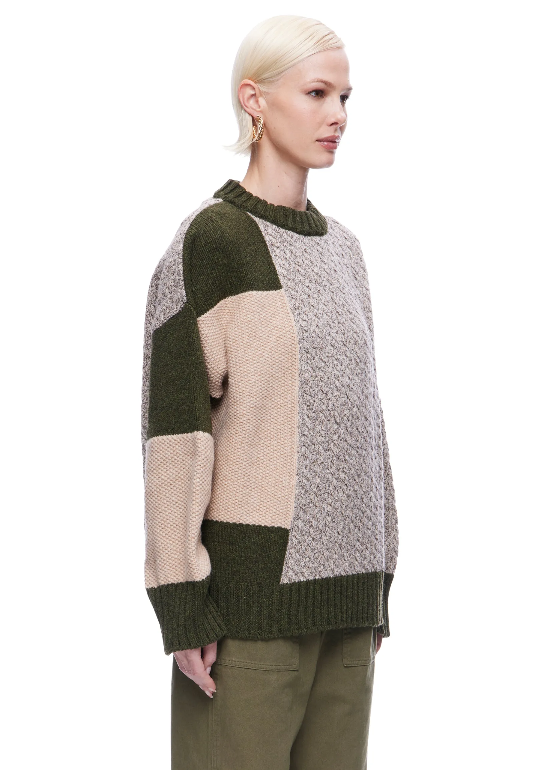 The Knotty Ones Patch Sweater