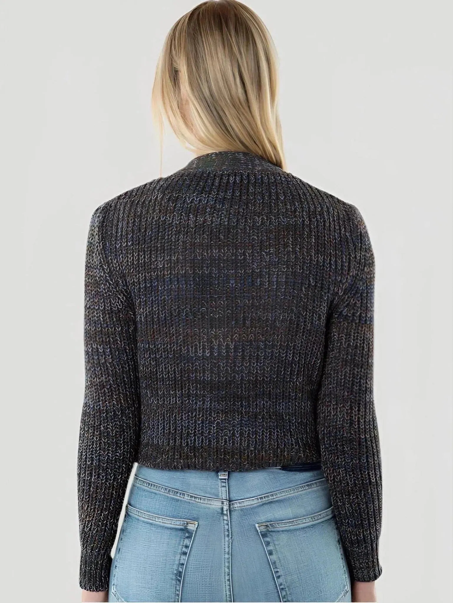 ÉTICA Denim Finch Cozy Cardigan