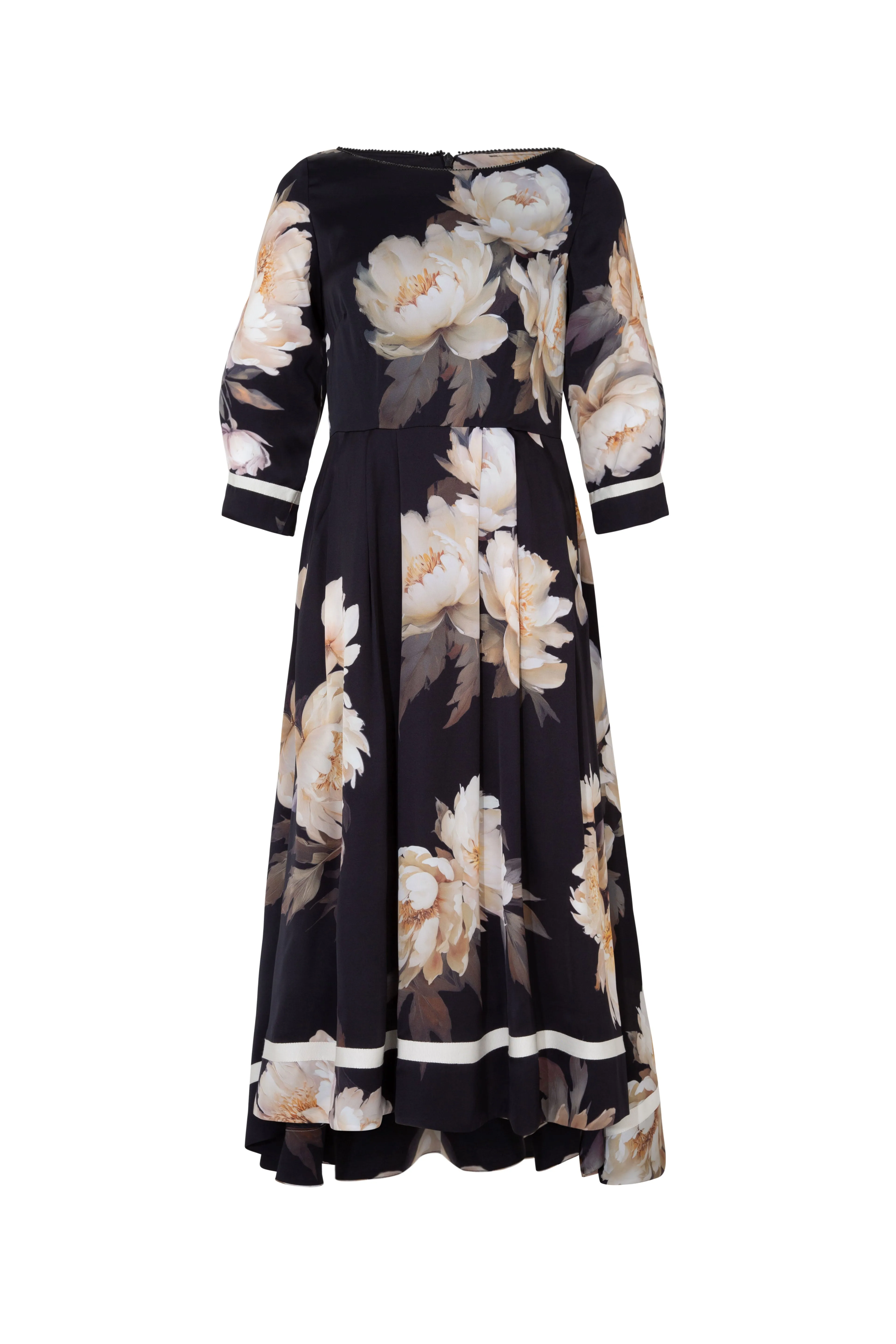 TRELISE COOPER | DANCING ALL THE WAY DRESS | BLACK FLORAL