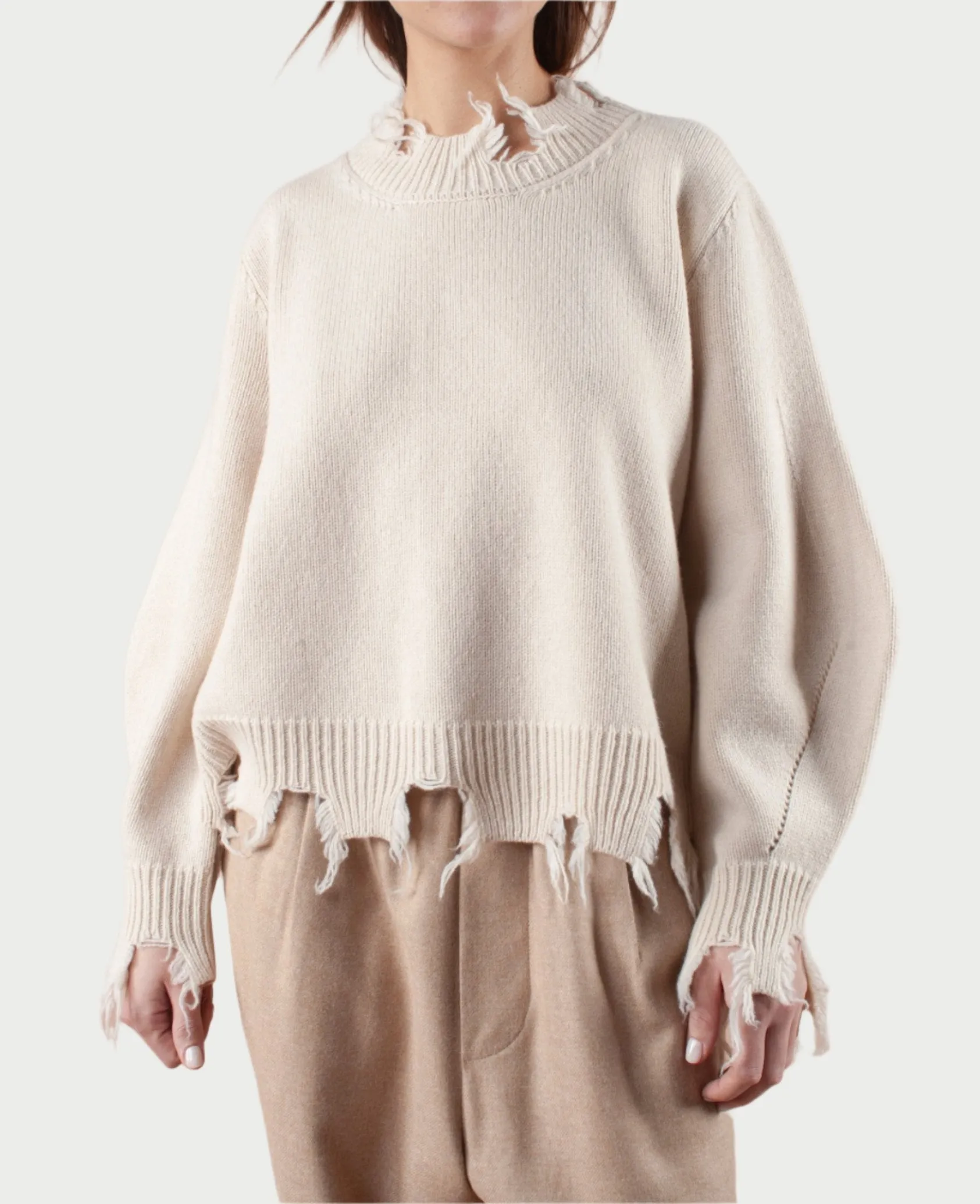 Turnable Sweater w/Banana Sleeves