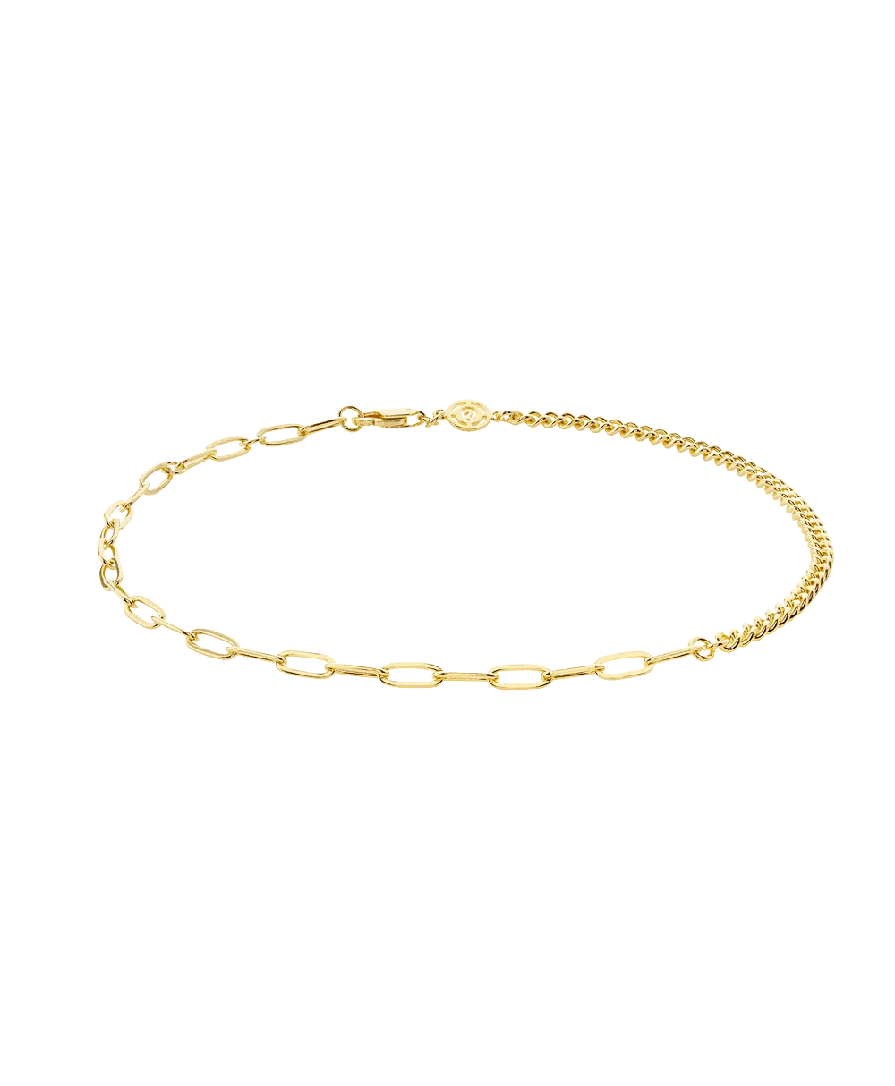 Vilma Anklet 18ct Gold Plated