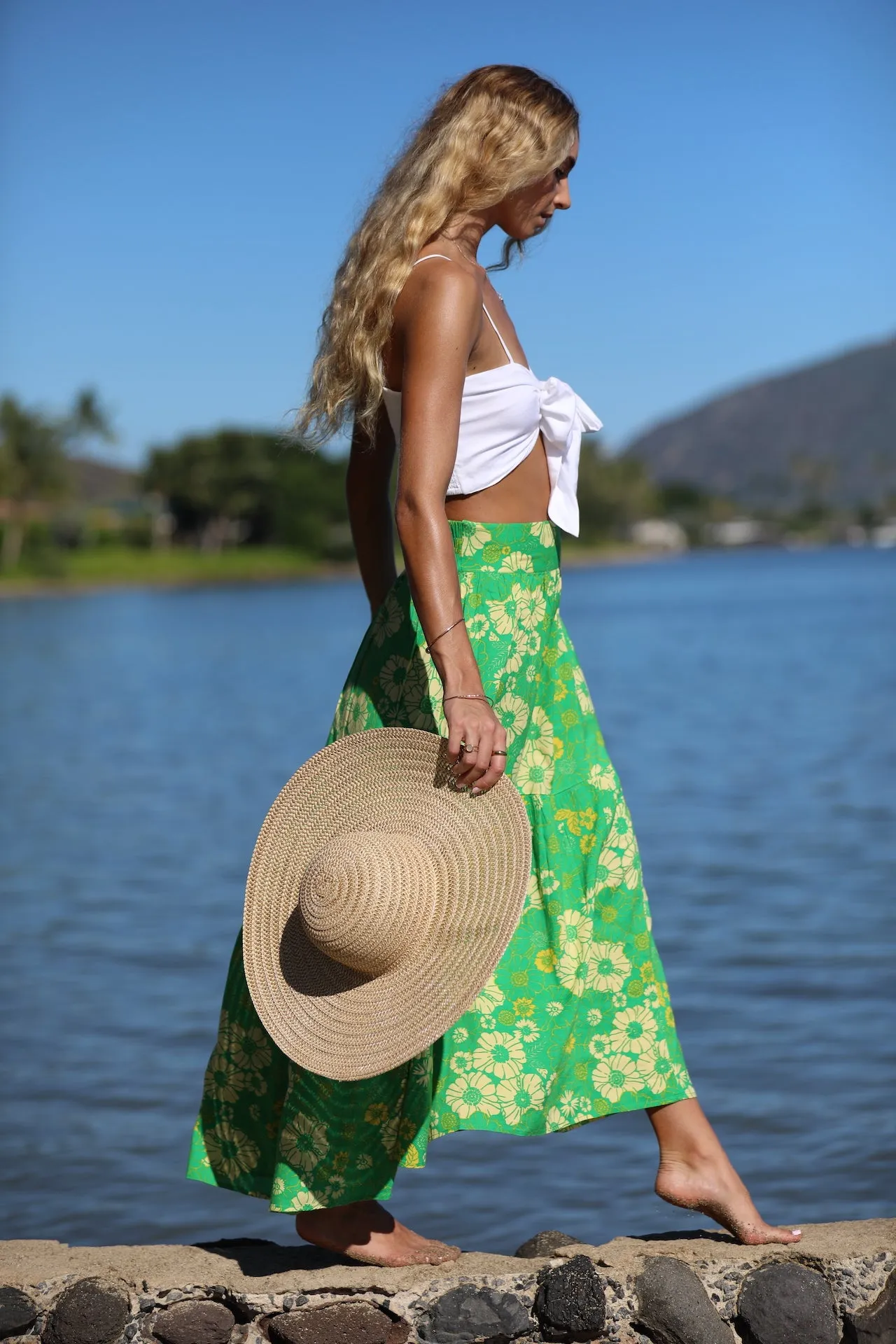 White Sands Tie Top